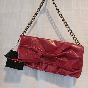 New HOBO INTERNATIONAL Red Leather